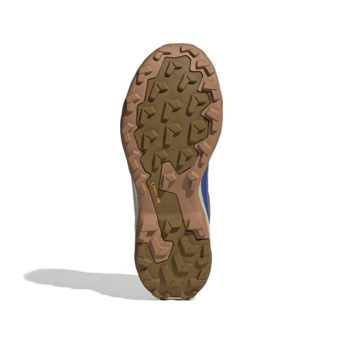 ZAPATILLAS ADIDAS TERREX SKYCHASER GORE-TEX GRIS AZUL HOMBRE VISTA SUELA,ARISTARUN