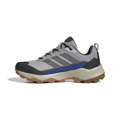 ZAPATILLAS ADIDAS TERREX SKYCHASER GORE-TEX GRIS AZUL HOMBRE VISTA EXTERIOR,ARISTARUN 2