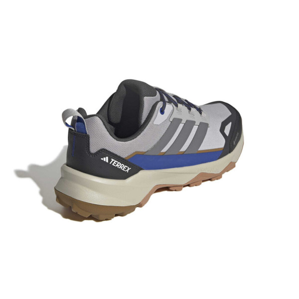 ZAPATILLAS ADIDAS TERREX SKYCHASER GORE-TEX GRIS AZUL HOMBRE VISTA TRASERA,ARISTARUN