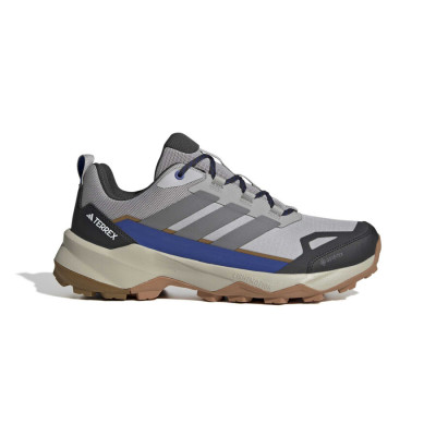 ZAPATILLAS ADIDAS TERREX SKYCHASER GORE-TEX GRIS AZUL HOMBRE VISTA EXTERIOR,ARISTARUN
