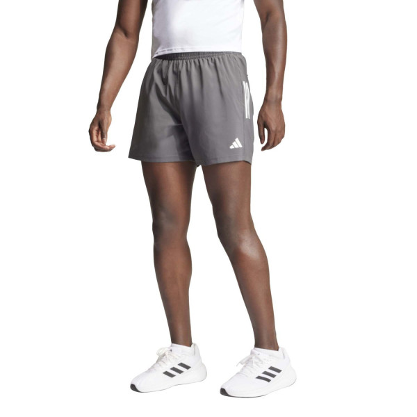 ADIDAS OTR PANTALONES CORTOS GRISES RUNNING HOMBRE VISTA FRENTE, ARISTARUN