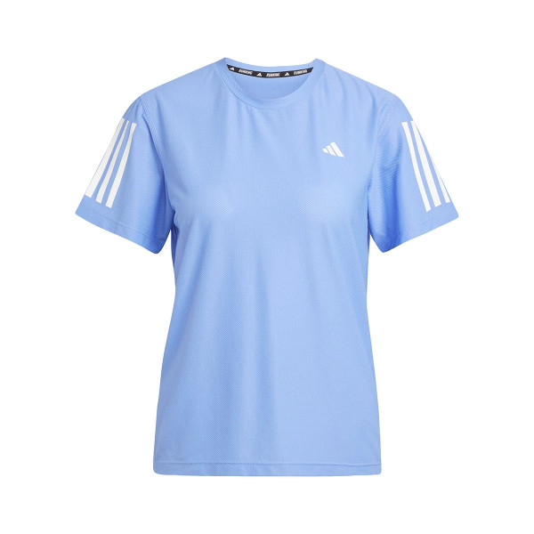 ADIDAS ON THE RUN CAMISETA MANGA CORTA RUNNING MUJER VISTA DELANTERA,ARISTARUN