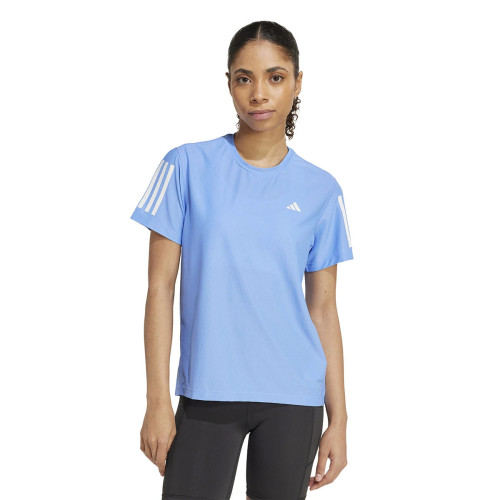 ADIDAS ON THE RUN CAMISETA MANGA CORTA RUNNING MUJER VISTA FRONTAL,ARISTARUN