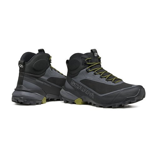 SCARPA RIBELLE CROSS 2 MID GTX NEGRO BOTAS TREKING HOMBRE MUJER VISTA GENERAL,ARISTARUN