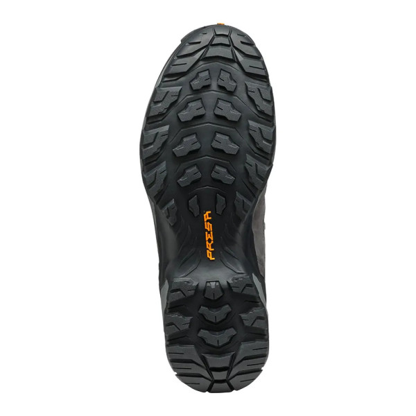 SCARPA MORAINE MID GTX GRIS AZUL BOTA TREKKING HOMBRE VISTA SUELA,ARISTARUN