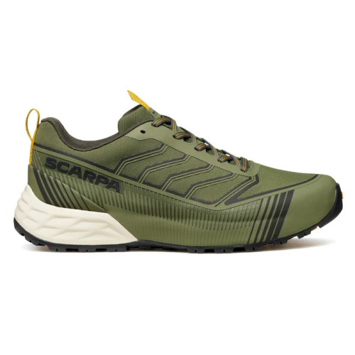 ZAPATILLAS SCARPA RIBELLE RUN LT WP VERDE HOMBRE VISTA EXTERIOR,ARISTARUN