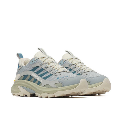 MERRELL MOAB SPEED 2 GTX ZAPATILLA SENDERISMO MUJER AZUL VISTA PAR,ARISTARUN
