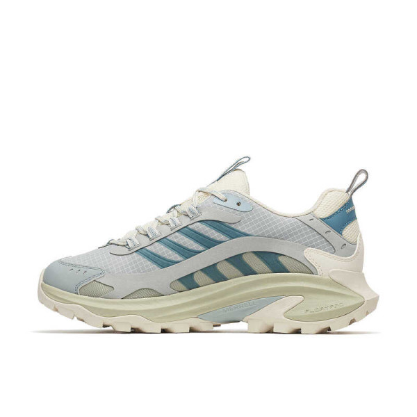 MERRELL MOAB SPEED 2 GTX ZAPATILLA SENDERISMO MUJER AZUL VISTA INTERIOR,ARISTARUN