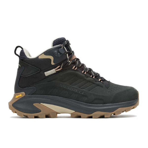 MERRELL MOAB SPEED 2 LEATHER MID WP NEGRO BOTAS TREKKING MUJER VISTA INTERIOR,ARISTARUN