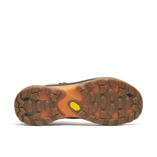 MERRELL MOAB SPEED 2 LEATHER MID WP MARRÓN HOMBRE VISTA SUELA,ARISTARUN