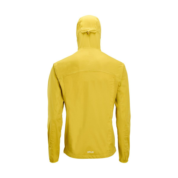 ALTUS BAIKAL J30 MOSTAZA CHAQUETA IMPERMEABLE HOMBRE VISTA TRASERA,ARISTARUN