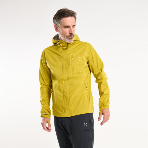 ALTUS BAIKAL J30 MOSTAZA CHAQUETA IMPERMEABLE HOMBRE VISTA DELANTERA,ARISTARUN