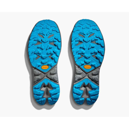 HOKA ANACAPA LOW 2 GRIS ZAPATILLAS TREKKING HOMBRE VISTA SUELA,ARISTARUN