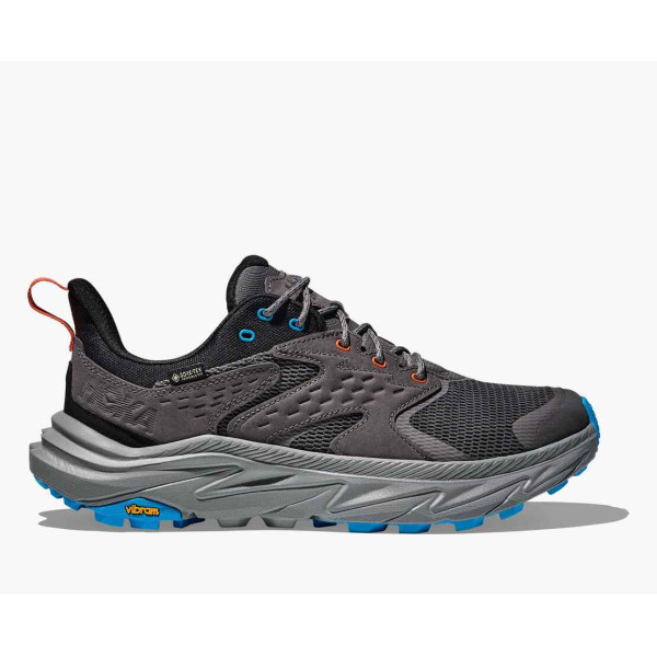 HOKA ANACAPA LOW 2 GRIS ZAPATILLAS TREKKING HOMBRE VISTA EXTERIOR,ARISTARUN
