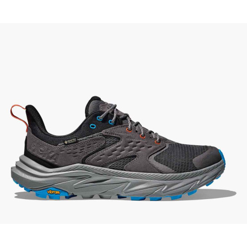 HOKA ANACAPA LOW 2 GRIS ZAPATILLAS TREKKING HOMBRE VISTA EXTERIOR,ARISTARUN