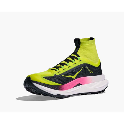 ZAPATILLAS HOKA TECTON X 3 NEGRO AMARILLO HOMBRE VISTA DELANTERA,ARISTARUN