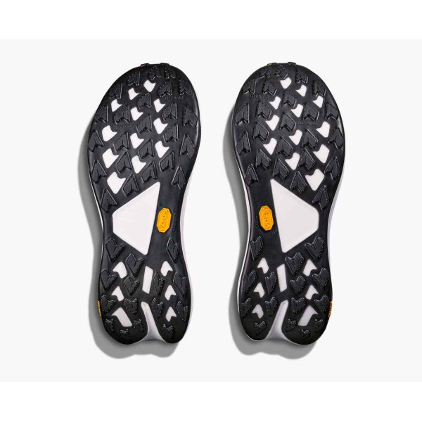 ZAPATILLAS HOKA TECTON X 3 NEGRO AMARILLO HOMBRE VISTA SUELA,ARISTARUN