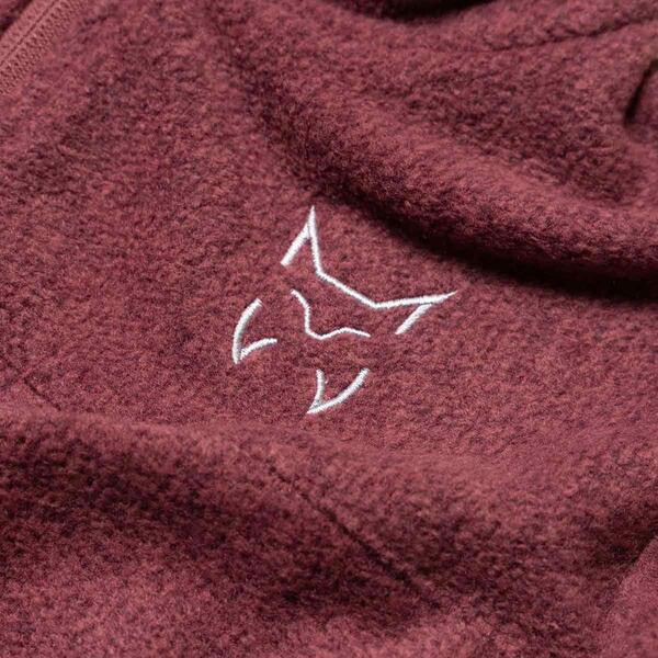 ALTUS ODYSSEY BURDEOS FORRO POLAR MUJER VISTA LOGO,ARISTARUN