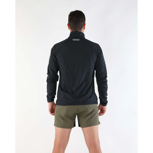 PIMIENTO NEGRO CORTAVIENTOS NEGRO UNISEX VISTA TRASERA,ARISTARUN