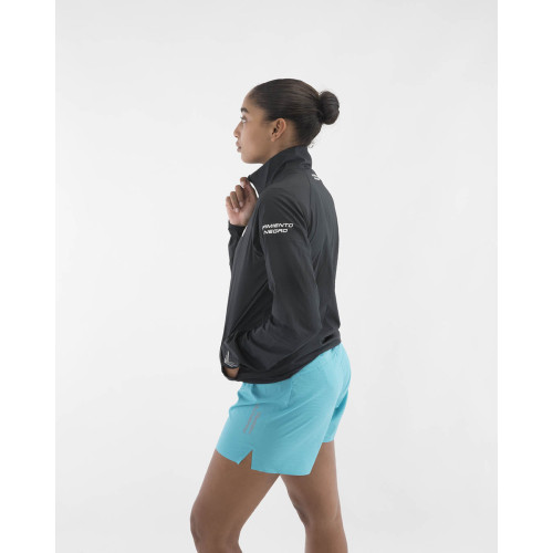 PIMIENTO NEGRO CORTAVIENTOS NEGRO UNISEX VISTA LATERAL MUJER,ARISTARUN