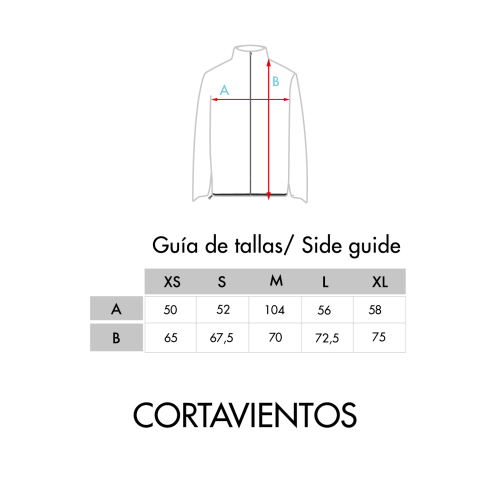 COMPRAR CORTAVIENTOS PIMIENTO NEGRO NARANJA UNISEX