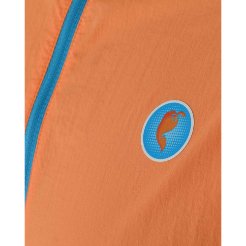 PIMIENTO NEGRO CORTAVIENTOS NARANJA UNISEX VISTA LOGO,ARISTARUN