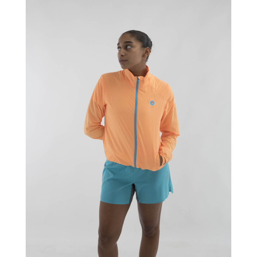 PIMIENTO NEGRO CORTAVIENTOS NARANJA UNISEX VISTA COMPLETA MUJER,ARISTARUN