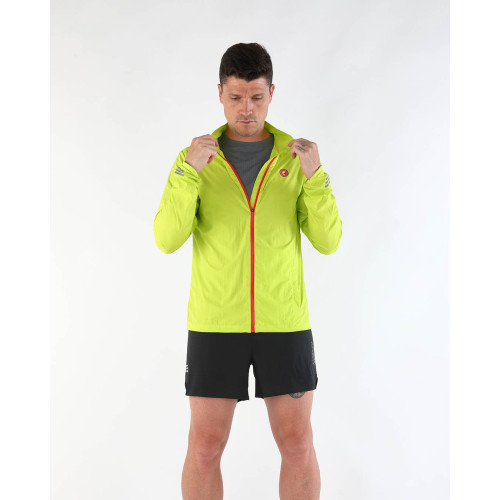 PIMIENTO NEGRO CORTAVIENTOS AMARILLO UNISEX VISTA FRONTAL,ARISTARUN