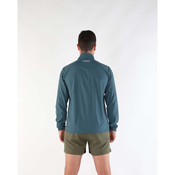 PIMIENTO NEGRO CORTAVIENTOS AZUL OSCURO UNISEX VISTA TRASERA,ARISTARUN