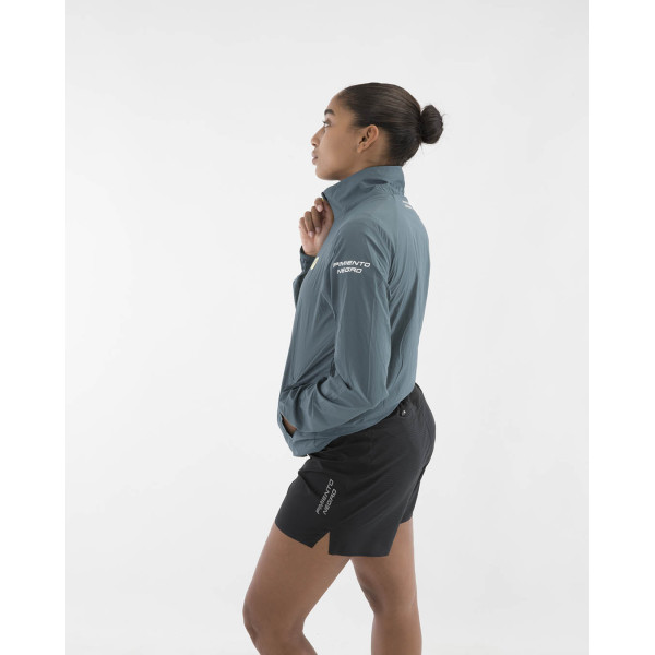 PIMIENTO NEGRO CORTAVIENTOS AZUL OSCURO UNISEX VISTA LATERAL MUJER,ARISTARUN