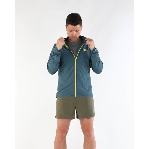 PIMIENTO NEGRO CORTAVIENTOS AZUL OSCURO UNISEX VISTA FRONTAL,ARISTARUN