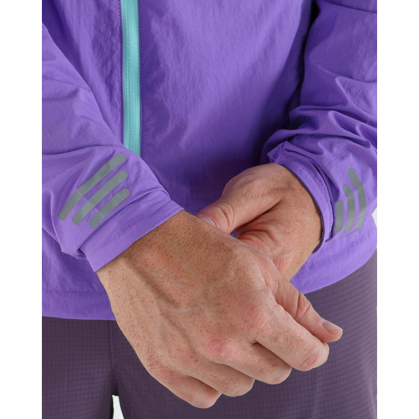PIMIENTO NEGRO CORTAVIENTOS MORADO UNISEX VISTA PUÑO,ARISTARUN