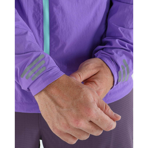 PIMIENTO NEGRO CORTAVIENTOS MORADO UNISEX VISTA PUÑO,ARISTARUN