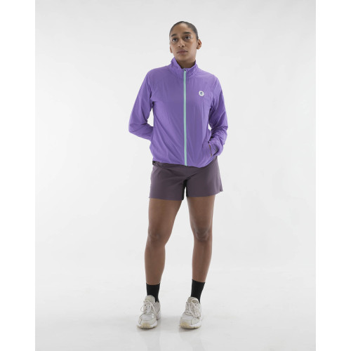 PIMIENTO NEGRO CORTAVIENTOS MORADO UNISEX VISTA FRONTAL MUJER,ARISTARUN