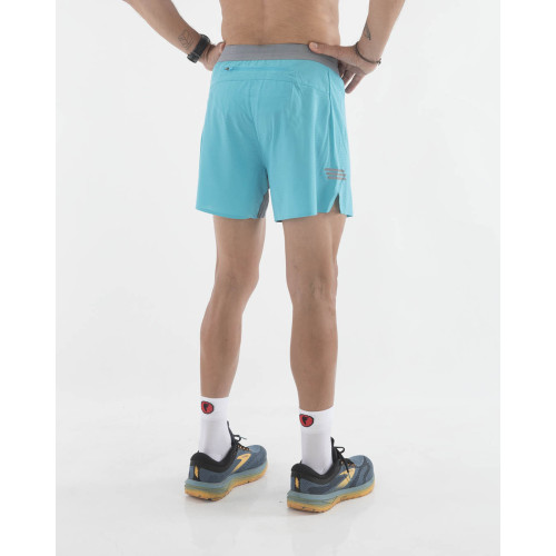 PIMIENTO NEGRO PANTALONES RUNNING AZUL UNISEX VISTA TRASERA,ARISTARUN