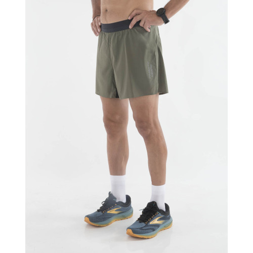 PIMIENTO NEGRO PANTALONES RUNNING VERDE UNISEX VISTA DELANTERA,ARISTARUN