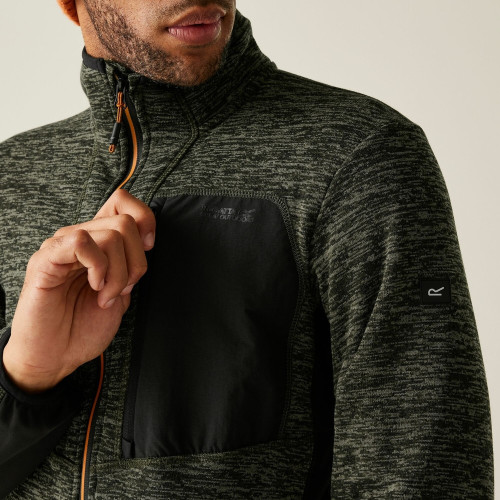 REGATTA BASLINN VERDE OSCURO FORRO POLAR HOMBRE VISTA AMPLIADA,ARISTARUN