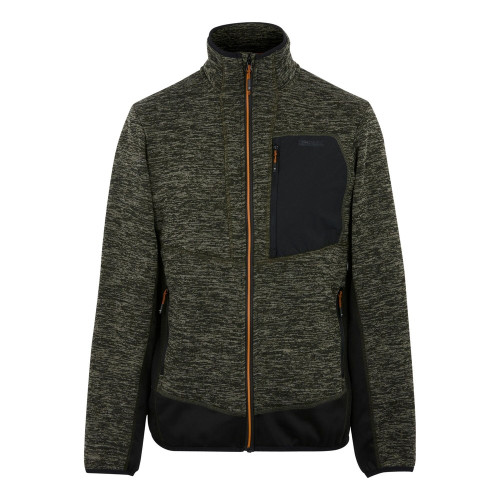 REGATTA BASLINN VERDE OSCURO FORRO POLAR HOMBRE VISTA DELANTERA,ARISTARUN
