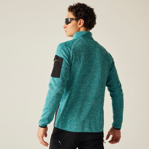 DARE 2B THERMAL FLEECE AZUL GRIS FORRO POLAR HOMBRE VISTA TRASERA,ARISTARUN