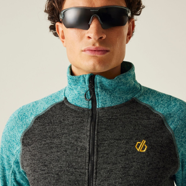 DARE 2B THERMAL FLEECE AZUL GRIS FORRO POLAR HOMBRE VISTA AMPLIADA,ARISTARUN