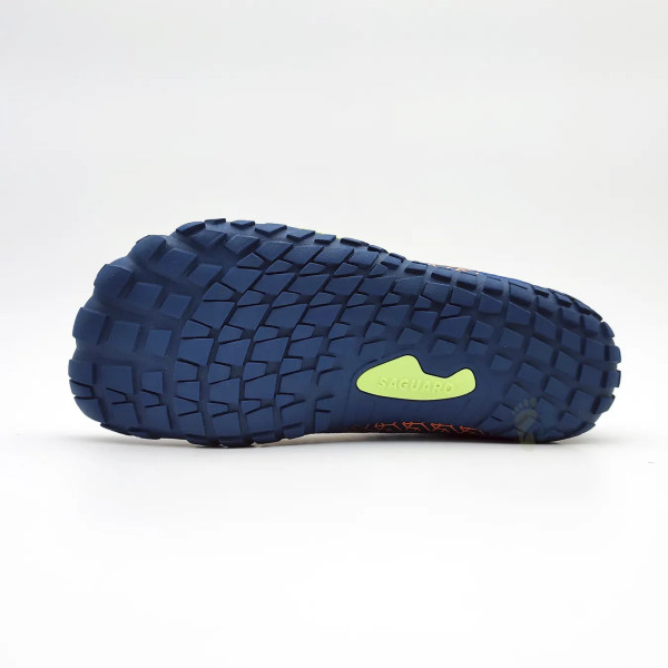 SAGUARO SMART I ZAPATILLA BAREFOOT AZUL NARANJA UNISEX SUELA, ARISTARUN