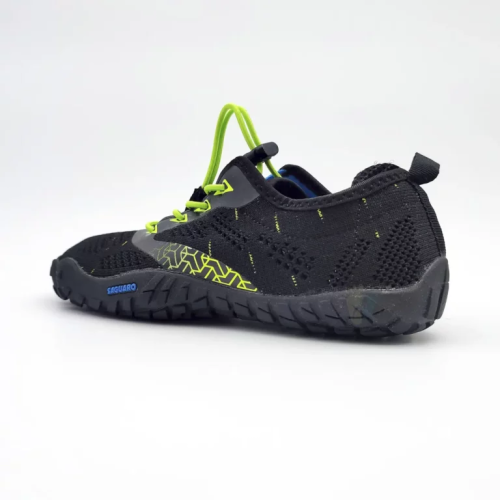 SAGUARO SMART I ZAPATILLA BAREFOOT NEGRO KIDS TRASERA, ARISTARUN