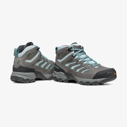 SCARPA MORAINE MID GTX BOTAS TREKKING MUJER VISTA PAREJA,ARISTARUN