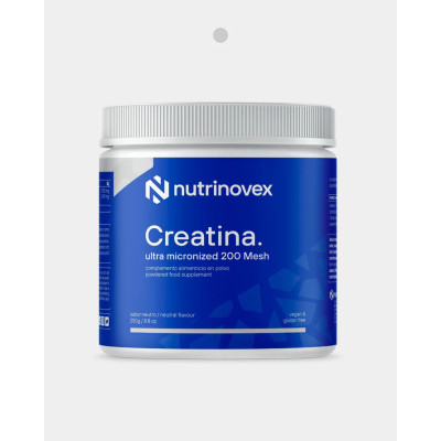 NUTRINOVEX CREATINA MONOHIDRATO 250 G VISTA FRONTAL,ARISTARUN