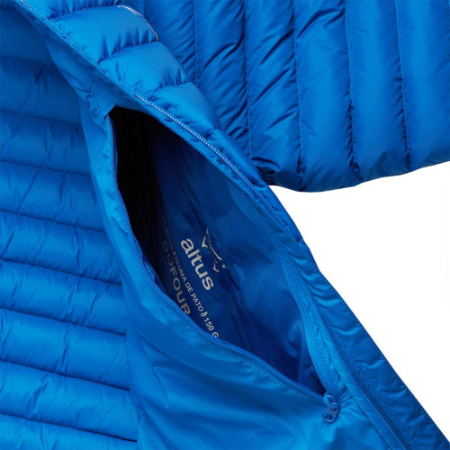 ALTUS CHAQUETA DOFOUR PLUMA AZUL HOMBRE PACKABLE, ARISTARUN