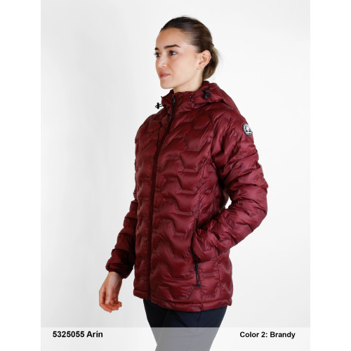 SPHERE PRO ARIN BRANDY CHAQUETA RELLENEO MUJER LATERAL, ARISTARUN