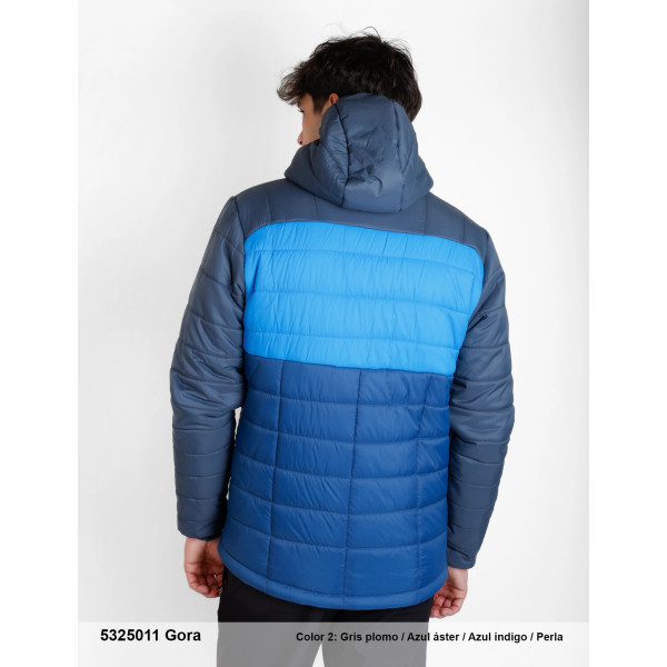 SPHERE PRO GORA AZUL CHAQUETA RELLENEO HOMBRE TRASERA, ARISTARUN