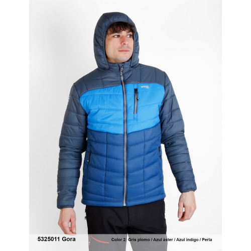 SPHERE PRO GORA AZUL CHAQUETA RELLENEO HOMBRE GORRO, ARISTARUN