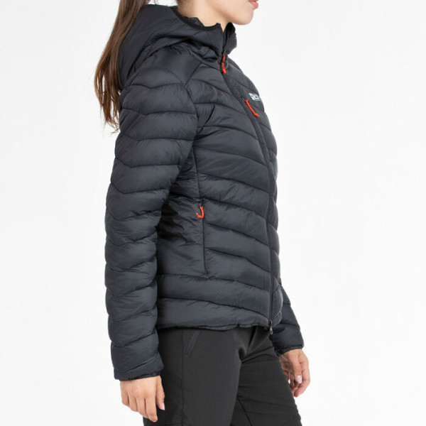 +8000 MIRCELA ANORACK NEGRO MUJER VISTA LATERAL,ARISTARUN