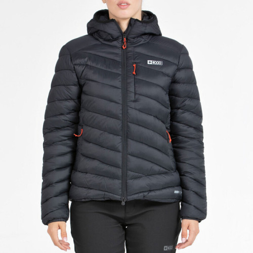+8000 MIRCELA ANORACK NEGRO MUJER VISTA FRONTAL,ARISTARUN